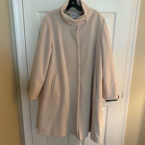 Armani Cashmere Blend funnel neck Coat